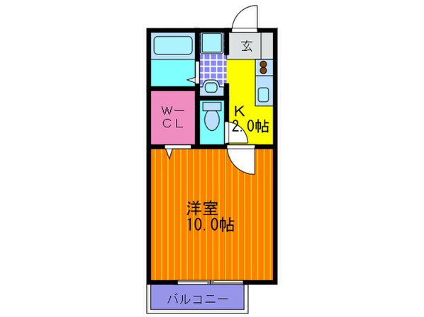 カ－サソレ－ユの物件間取画像